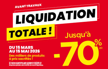 Liquidation Atlas Home Vendenheim : Jusqu'à -70% Liquidation Atlas Home Vendenheim : Jusqu'à -70%