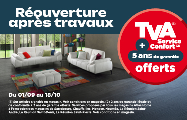 Atlas Home Dole : Réouverture après travaux