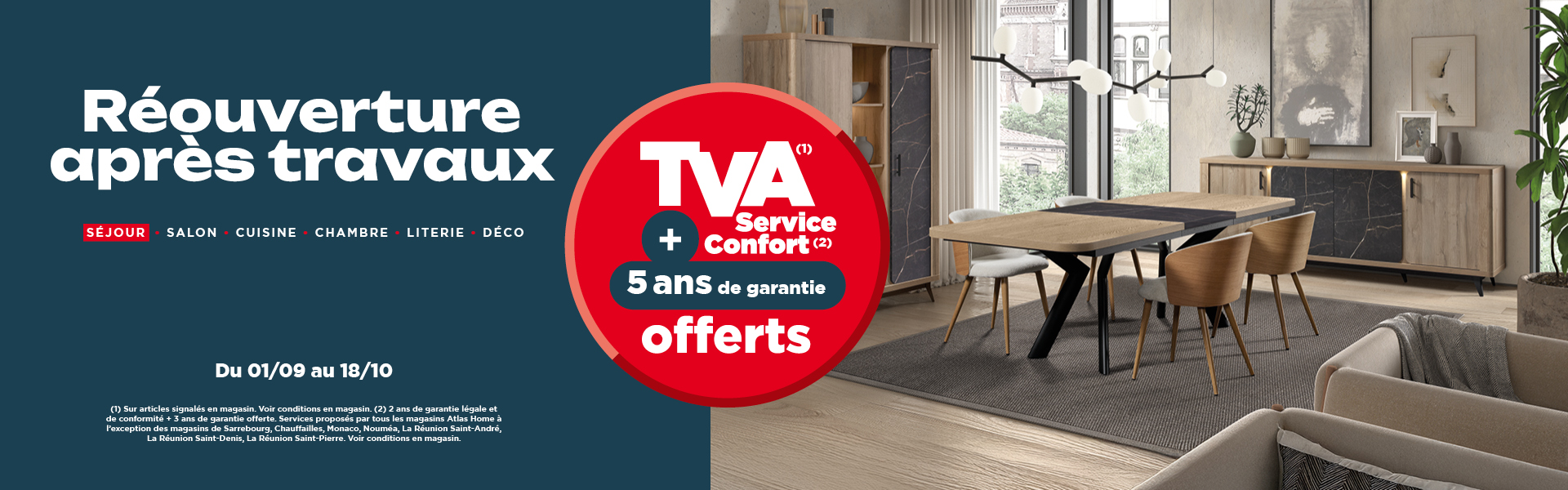 Atlas Home Dole : Réouverture après travaux
