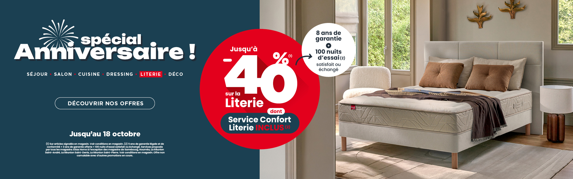 SPÉCIAL ANNIVERSAIRE ! : -40% SUR LE 2ÈME ARTICLE JUSQU'AU 18 OCTOBRE 2025