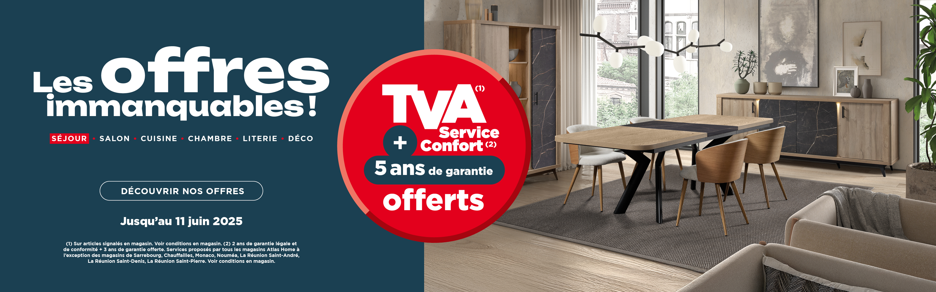 Atlas Home : Opération Cuisinez comme un chef ! TVA offerte!