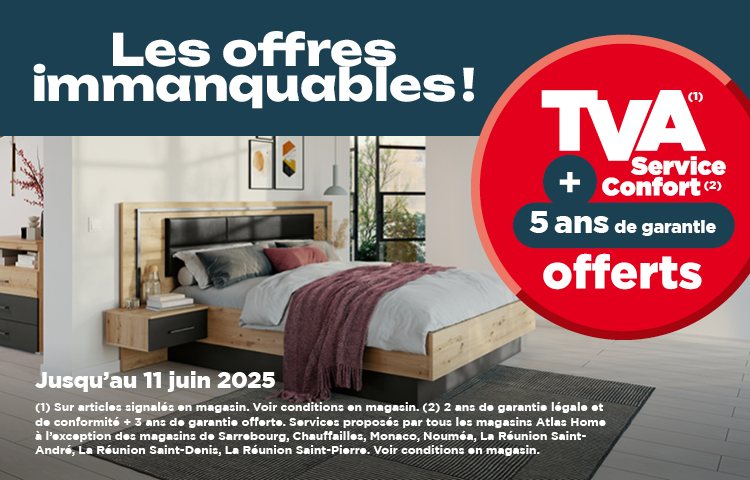 Atlas Home : Opération Cuisinez comme un chef ! TVA offerte!