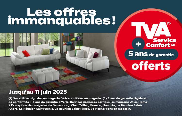 Atlas Home : Opération Cuisinez comme un chef ! TVA offerte !