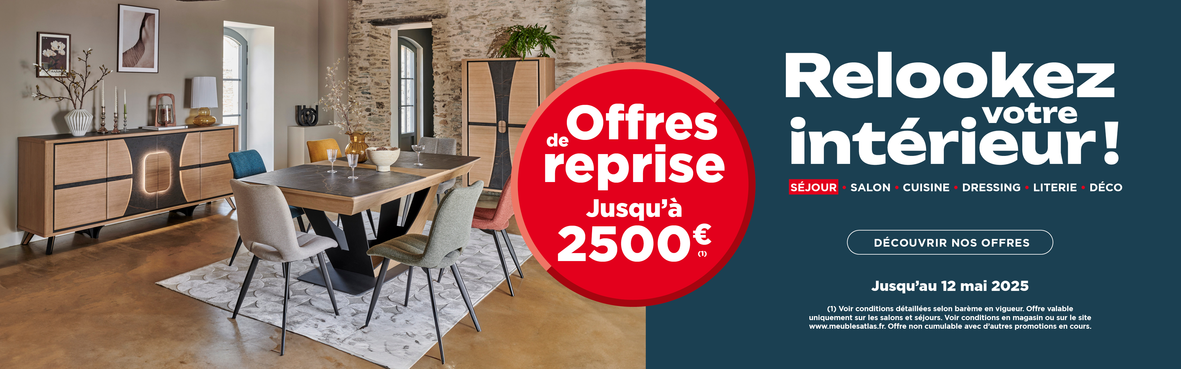 Atlas Home Salaise-sur-Sanne : Offre reprise jusqu'au 12 mai