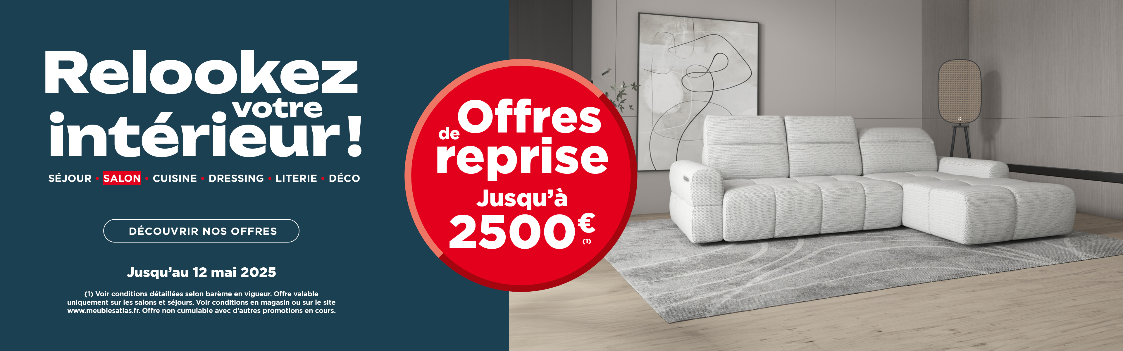 Atlas Home Salaise-sur-Sanne : Offre reprise jusqu'au 12 mai