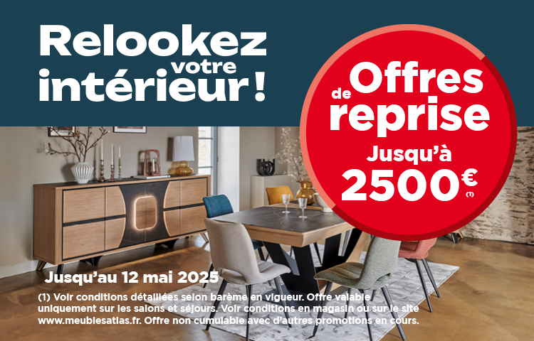 Atlas Home Salaise-sur-Sanne : Offre reprise jusqu'au 12 mai