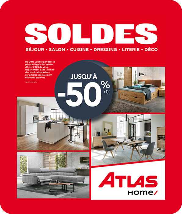 Soldes d'hiver chez Atlas Home