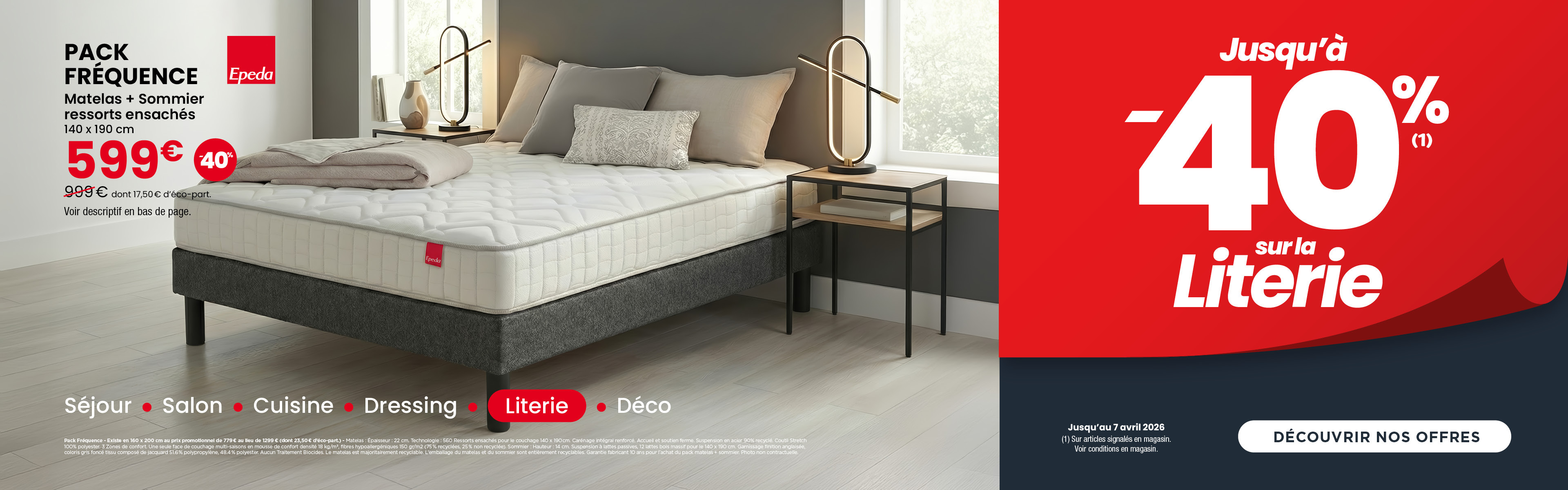 OPÉRATION REPRISE CHEZ ATLAS HOME - JUSQU'À -40%