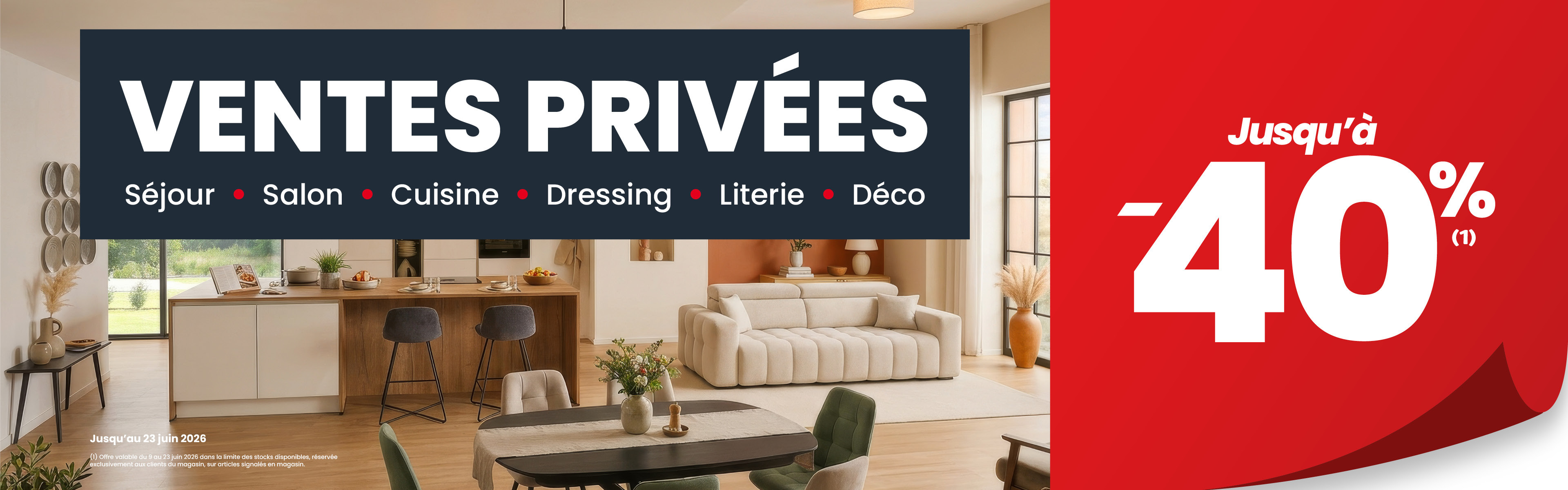 VENTES PRIVÉES 2026